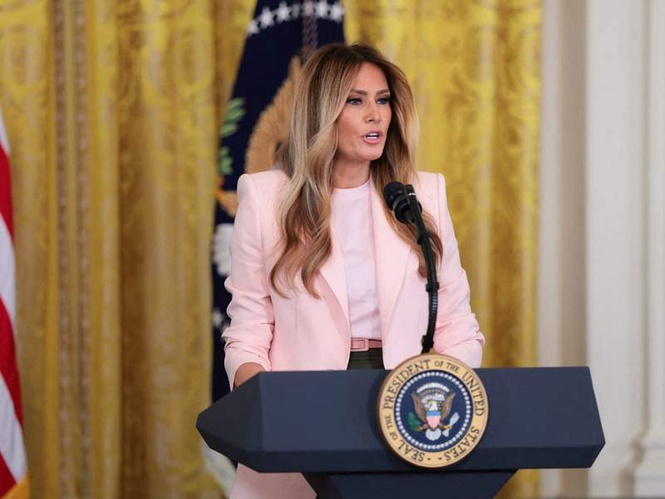 Image from: White House confirms First Lady Melania Trump not travelling to China with US President