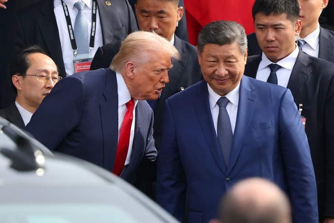 Image from: Trump plays down differences with Xi over Iran war