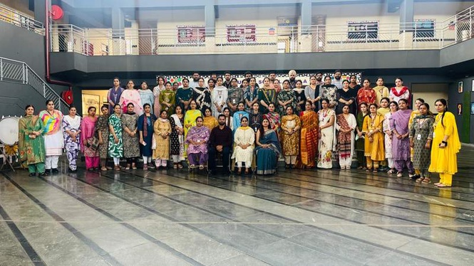 Image from: Swaraj Public School, Damla, organise capacity building programme on gender sensitivity