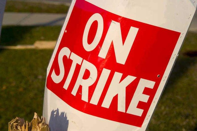 Image from: Municipal employees’ strike enters day two in Phagwara