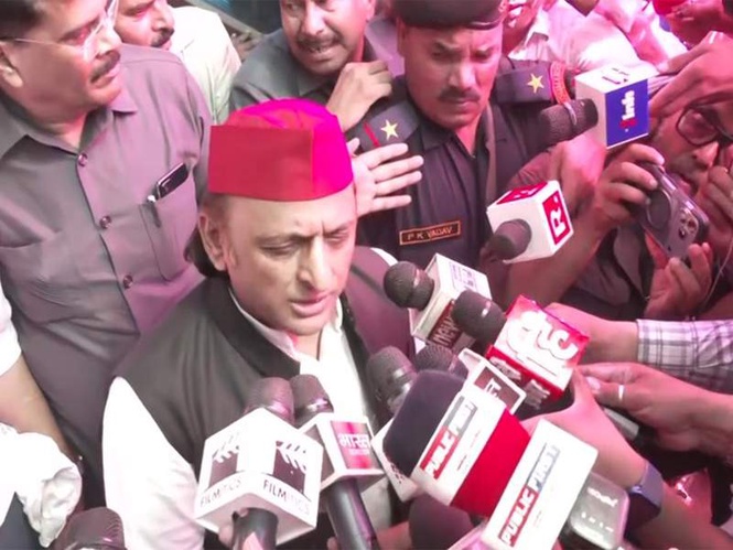Image from: "Matter of great sorrow": Akhilesh Yadav condoles demise of stepbrother Prateek Yadav, reaches hospital