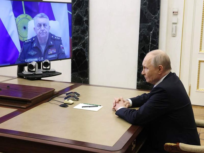 Image from: Most powerful missile system in the world: Putin hails "successful test" of Sarmat missile