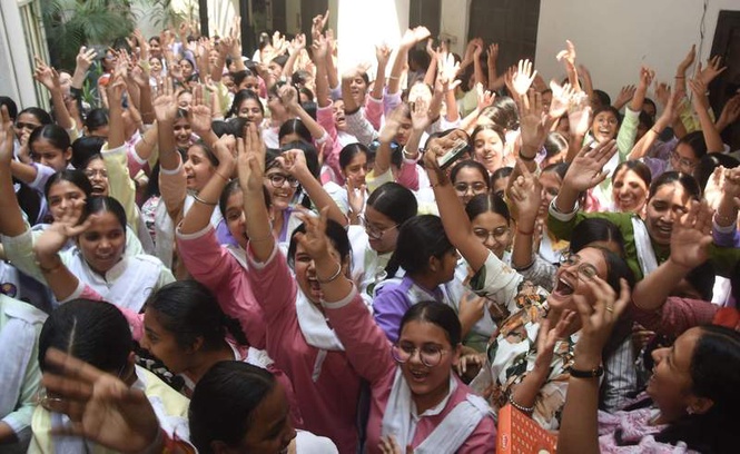Image from: Ludhiana shines in PSEB Class XII results, two students secure state ranks