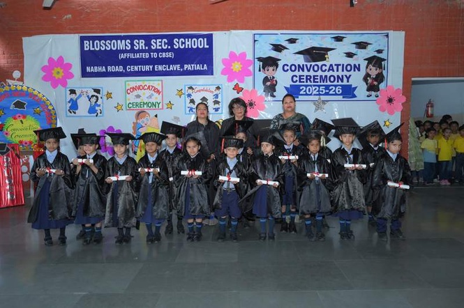 Image from: Blossoms School organises convocation ceremony of Class I students