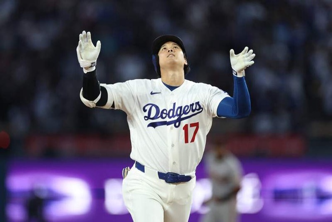 Image from: Shohei Ohtani breaks his home-run drought while Ice Cube was on commentary