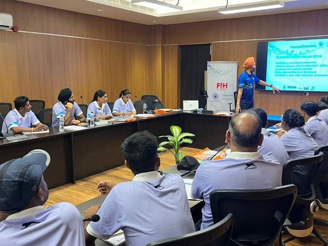 Image from: Hockey India takes Level-1 Coaching Course to new cities, certifies over 600 coaches