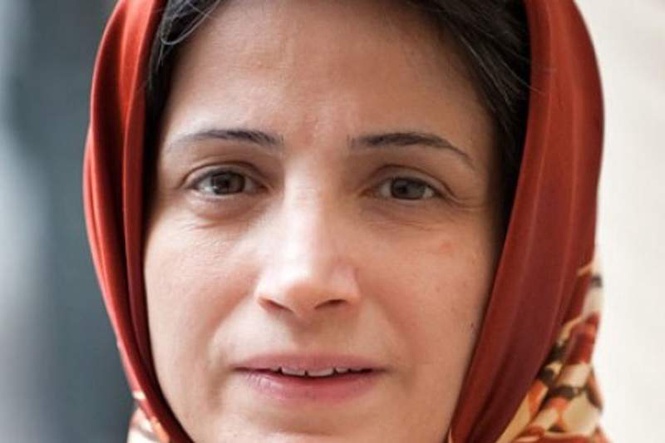 Image from: Prominent Iranian lawyer Nasrin Sotoudeh released on bail