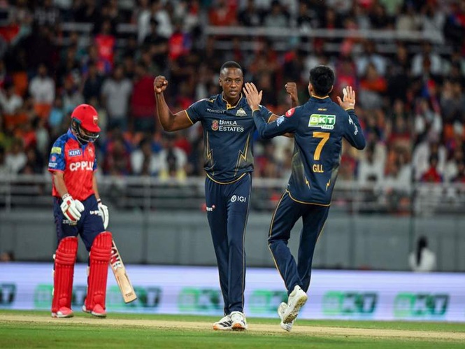 Image from: GT's Kagiso Rabada hails Shubman Gill's captaincy, calls him a "class player"
