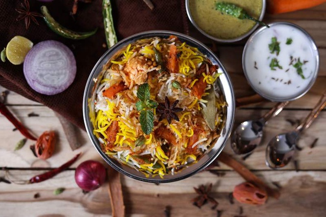 Image from: 7 regional biryanis showcase India’s culinary heritage in Singapore