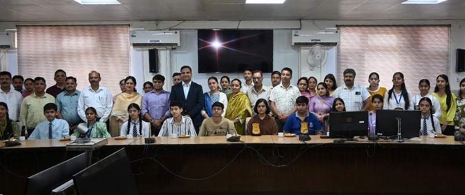 Image from: Bilaspur DC honours dist’s meritorious students