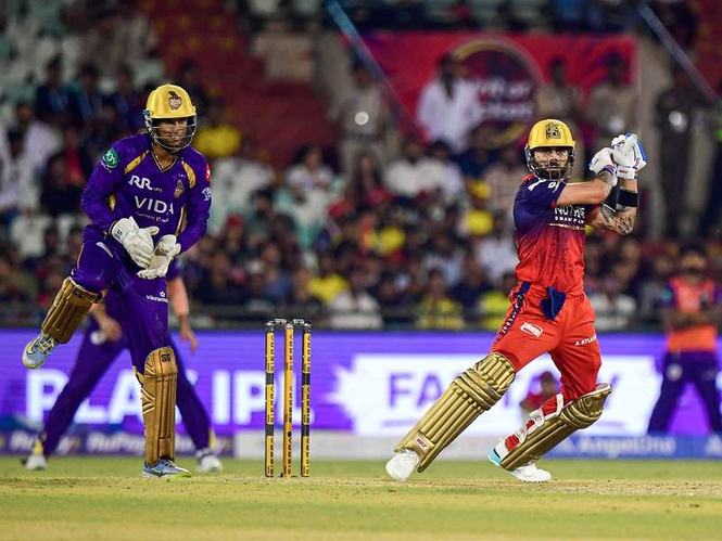 Image from: IPL 2026: Kohli’s 105* guides RCB to 6-wicket win over KKR in Raipur