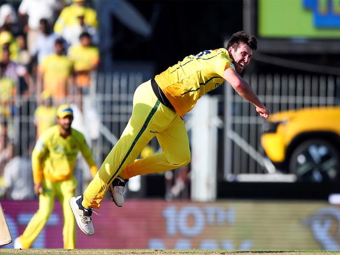 Image from: CSK hit with another major blow as Jamie Overton returns home to get thigh injury assessed