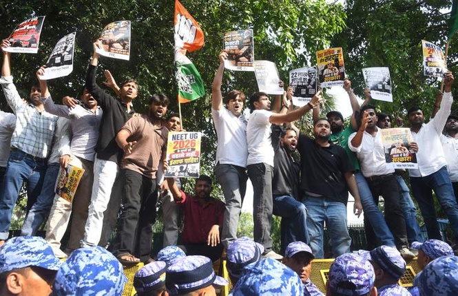 Image from: NEET cancellation leaves aspirants anxious, exhausted