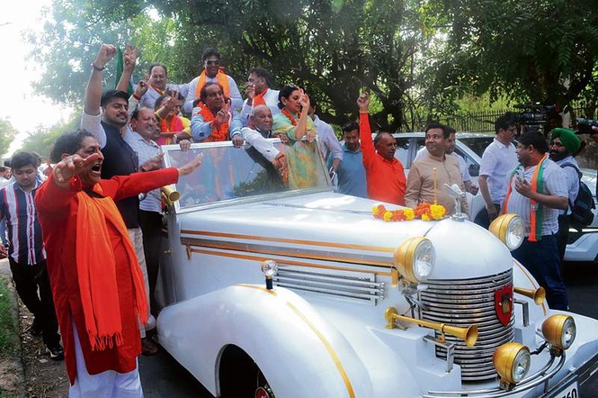 Image from: BJP sweeps Panchkula MC polls, wins Mayor’s post, 17 wards
