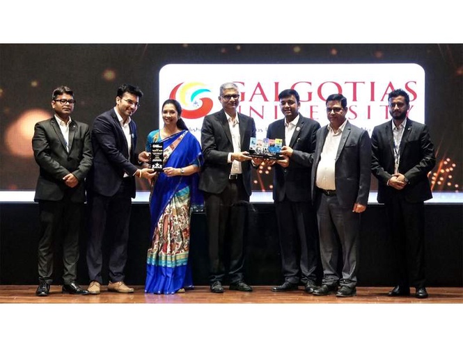 Image from: Galgotias University Receives Prestigious Blue Chip Partner Award from L&T EduTech at NEXUS 2026