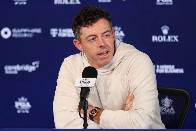 Image from: Rory McIlroy 'surprised' as golf star gives PGA Championship withdrawal update