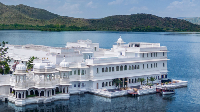 Image from: In India, this magnificent white marble palace turned into a hotel has been voted the world’s finest historic accommodation
