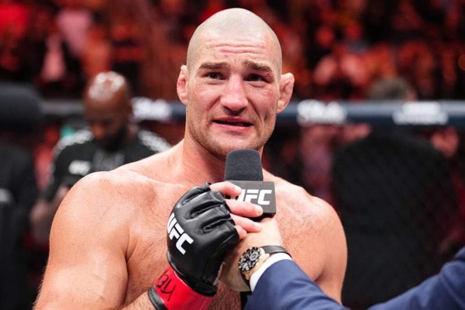 Image from: Sean Strickland reveals brutal injury before UFC 328 title win