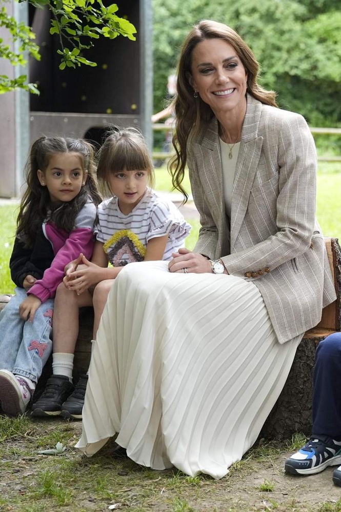 Image from: Princess of Wales visits nursery school on second day of Italy trip