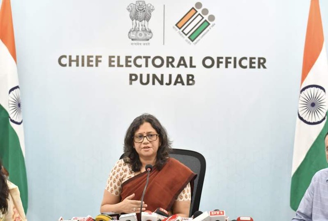 Image from: Punjab final electoral rolls to be published on October 1: CEO Mitra