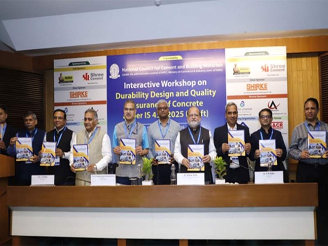 Image from: National Council for Cement and Building Materials Organises National Workshop on Durability Design & Quality Assurance of Concrete