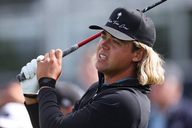 Image from: Golf star nearly disqualified before hitting a ball at PGA Championship