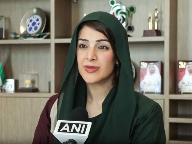 Image from: “PM Modi a true treasure”: UAE Minister Reem Al Hashimy hails “mountain top” partnership ahead of landmark visit