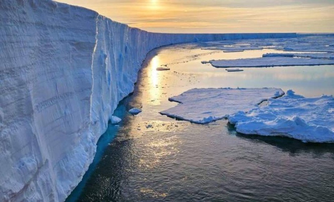 Image from: Scientists Found Hidden Channels Where Warm Water Gets Trapped Beneath Antarctic Ice Shelves