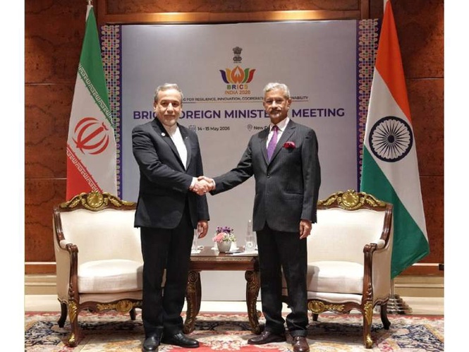 Image from: EAM Jaishankar, Iran FM Araghchi hold bilateral meet on sidelines of BRICS