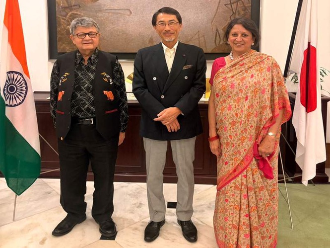 Image from: Japanese envoy to India hosts farewell gathering for NITI Aayog VC Suman Bery