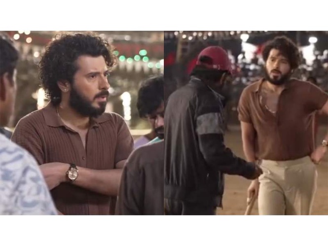 Image from: 'Peddi' makers introduce Divyenndu as Rambujji, drop new BTS video from sets