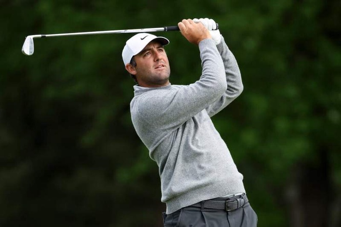 Image from: Scottie Scheffler comments on the potential winning score at the PGA Championship ahead of day two