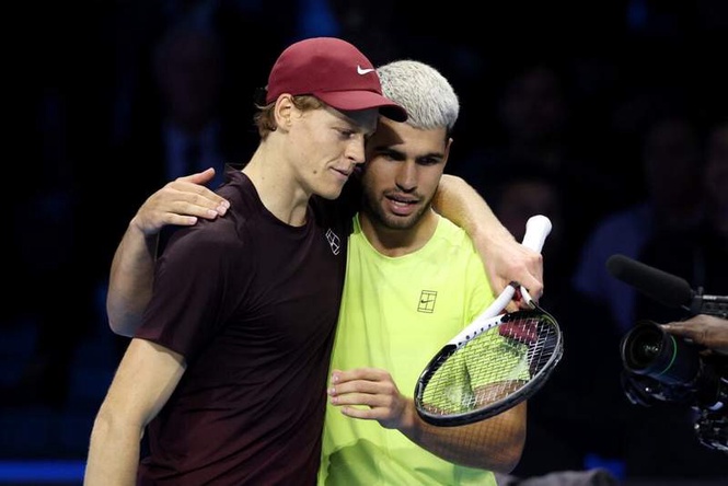 Image from: From rising star to ranking king: How Jannik Sinner left Carlos Alcaraz in the dust