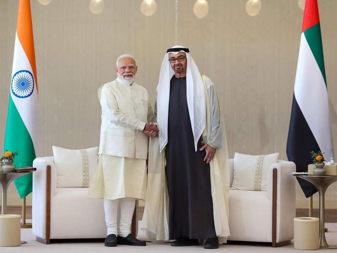 Image from: “Further vigour”: PM Modi hails “substantive” India-UAE ties as nations ink seven landmark pacts
