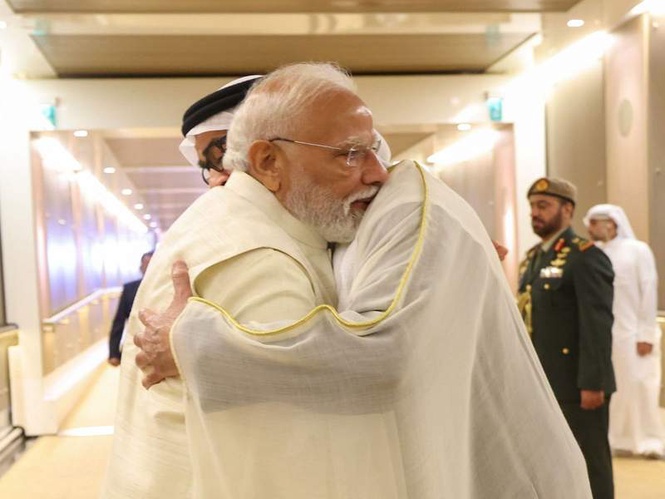 Image from: "Brief in duration, significant in outcomes": MEA on PM Modi's high-stakes UAE visit