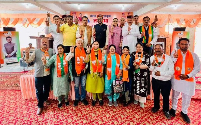 Image from: Himachal MC polls: Hamirpur MP Anurag Thakur flags debt, Solan civic issues