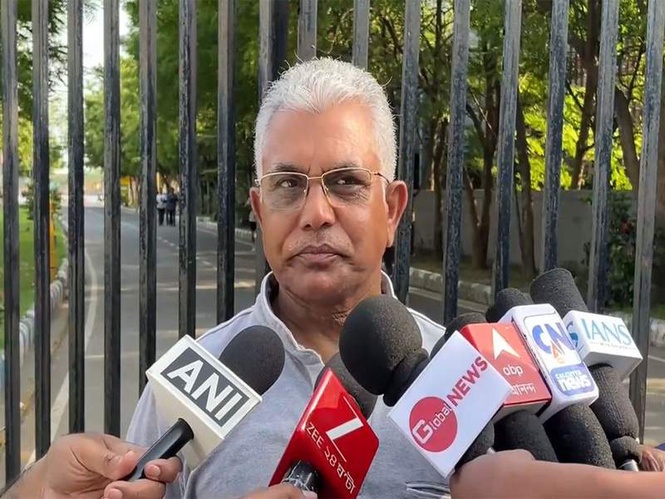 Image from: "TMC leaders acted tyrannically; people are now ready to complain...": Dilip Ghosh on FIR filed against Abhishek Banerjee