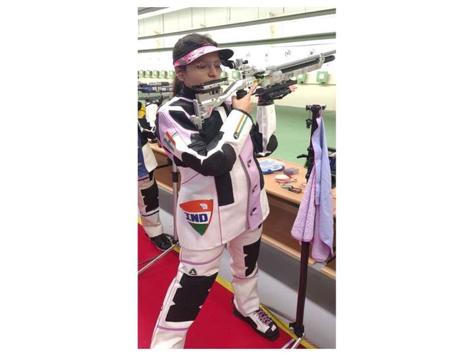 Image from: Sonam Uttam Maskar bags gold medal in 10m Air Rifle at 24th Kumar Surendra Singh Memorial Shooting C'ship