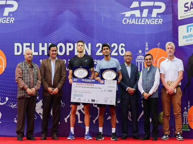 Image from: Siddhant Banthia, Alexander Donski clinch ATP Challenger doubles title