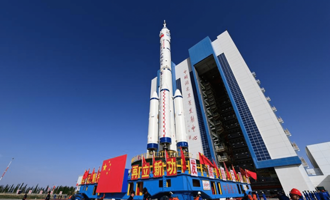 Image from: China Set To Launch Shenzhou-23 Crewed Mission To Space Station In Coming Days As Preparations Reach Final Stages
