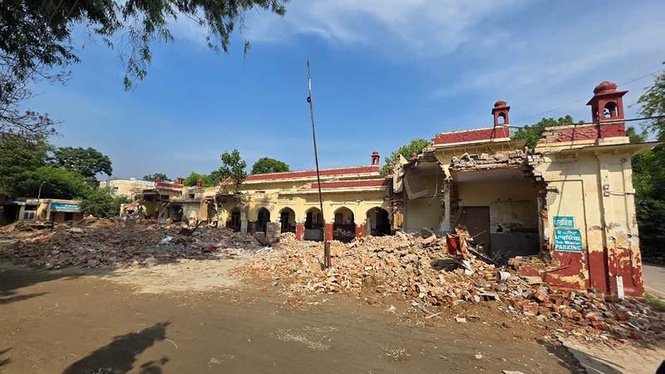 Image from: Kapurthala Civil Hospital demolition stalled over heritage concerns