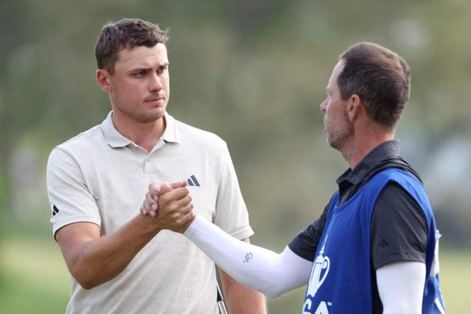 Image from: Ludvig Aberg stunned after day three at the PGA Championship, ‘I’ve never seen anything like this’