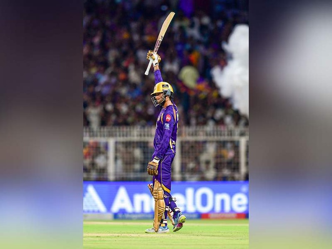 Image from: Allen hails "starboy" Raghuvanshi for sensational 82* after KKR's win over GT