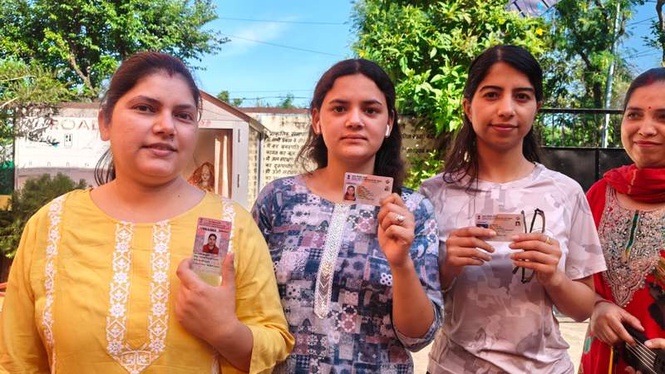 Image from: Himachal civic polls Live Updates: 12% voter turnout recorded in Dharamsala MC till 9 am