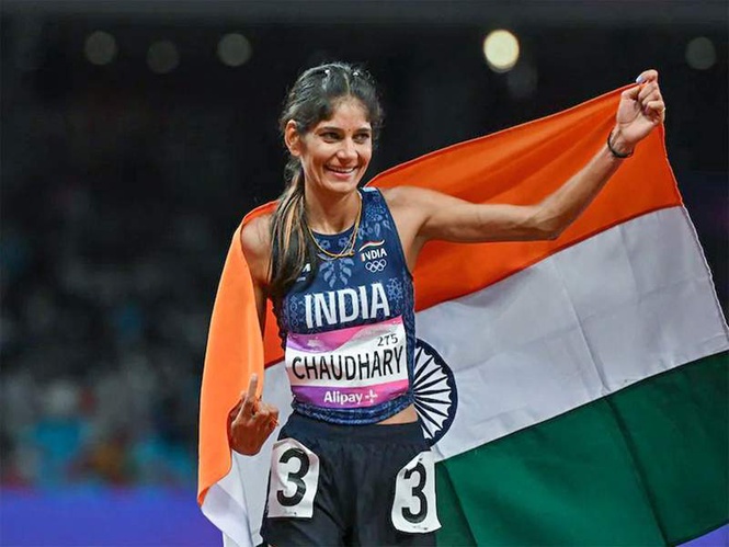 Image from: Shanghai Diamond League: Parul narrowly misses out on breaking her women’s 3000 m steeplechase record
