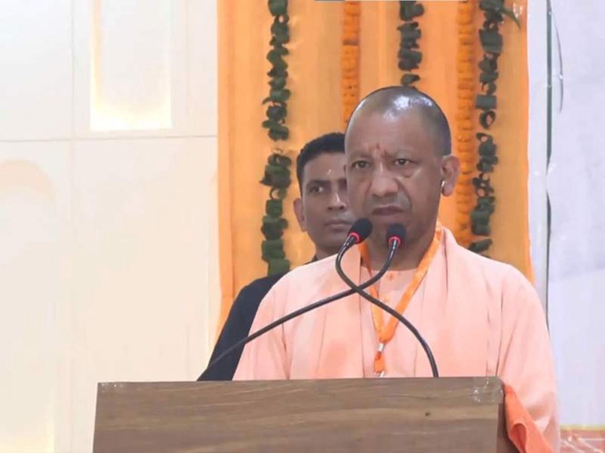 Image from: 'Nation first, party second': CM Yogi Adityanath hails BJP's political ideology