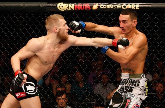 Image from: Conor McGregor and Max Holloway already start war of words after UFC rematch announcement