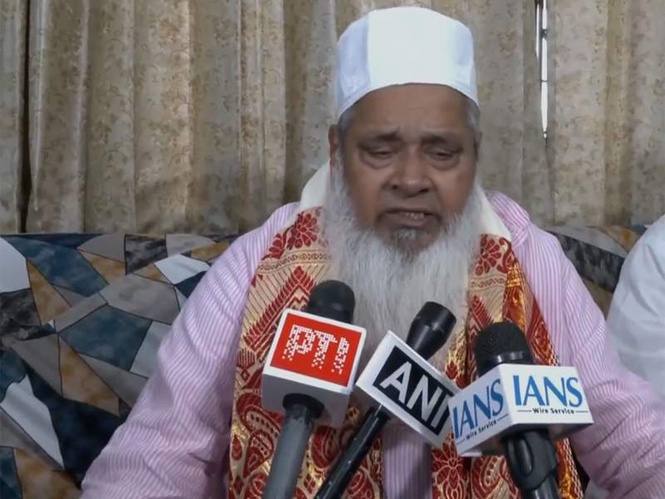 Image from: AIUDF Chief Badruddin Ajmal seeks flexibility in swearing-in ahead of Assam Assembly session due to Hajj