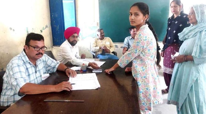 Image from: 77.97% voter turnout recorded across 6 Una urban local bodies