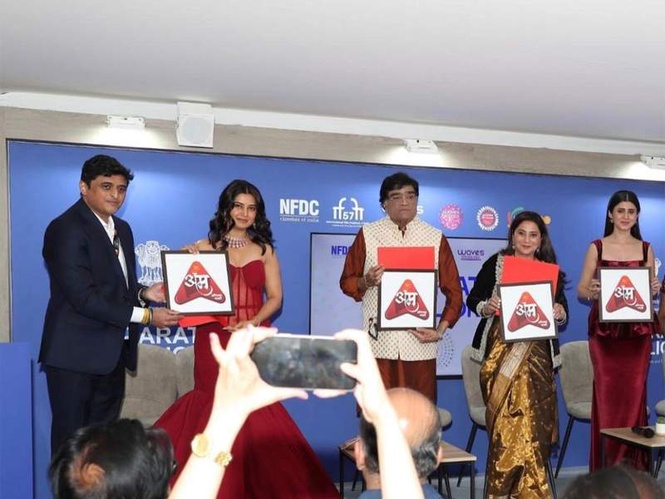 Image from: Global Launch of Abhijat Marathi OTT at the Bharat Pavilion – Cannes Film Festival 2026